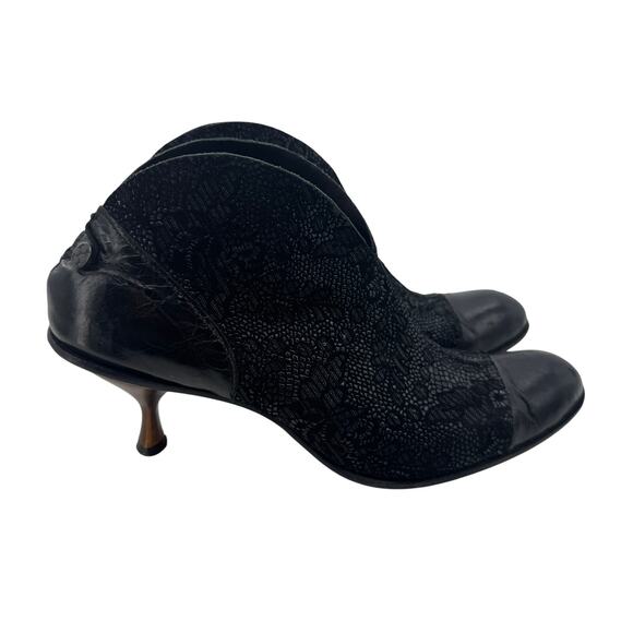 Cydwoq Knee Bootie Handmade‎ In The USA Leather Booties Size 39 - Picture 3 of 12